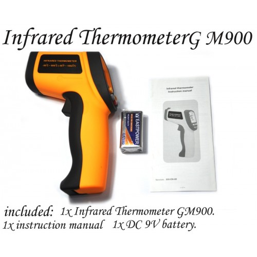 Ψηφιακό θερμόμετρο με laser - GM900
